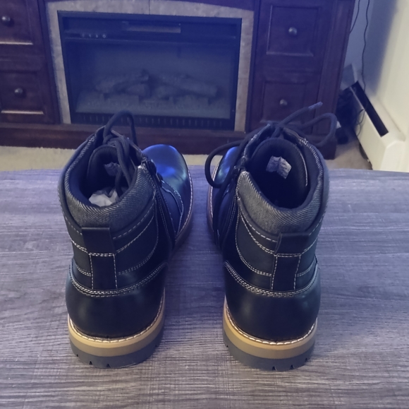 Men's Alesbury Jaxx Black Boots Size 11 - Picture 3 of 5